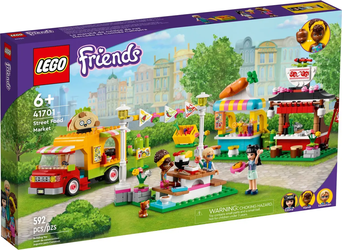 LEGO Friends 41701 Street Food Market set, image 2