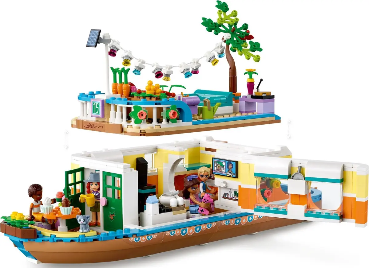 LEGO Friends 41702 Canal Houseboat set, image 4