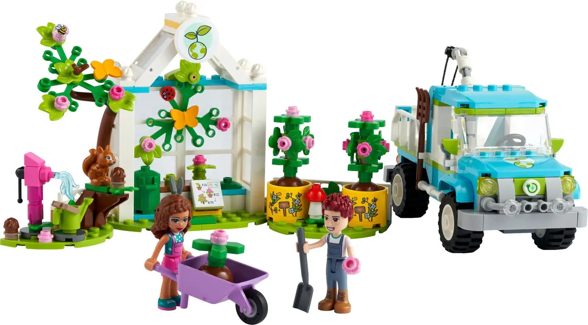 LEGO Friends 41707 Tree-Planting Vehicle set
