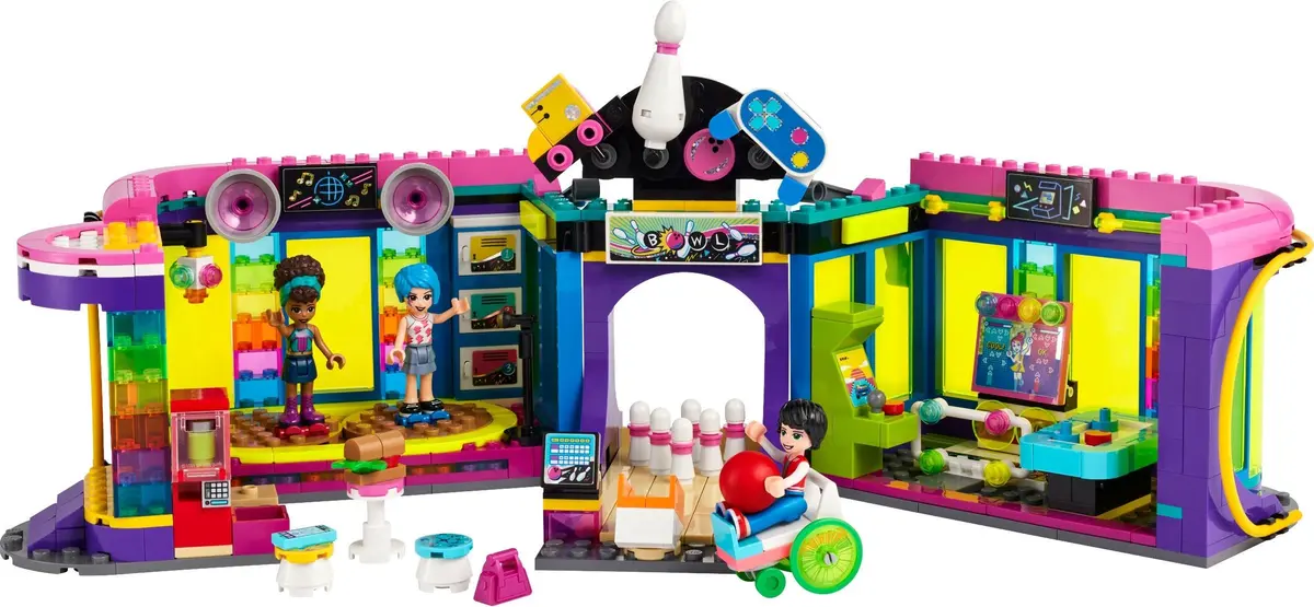 LEGO Friends 41708 Roller Disco Arcade set