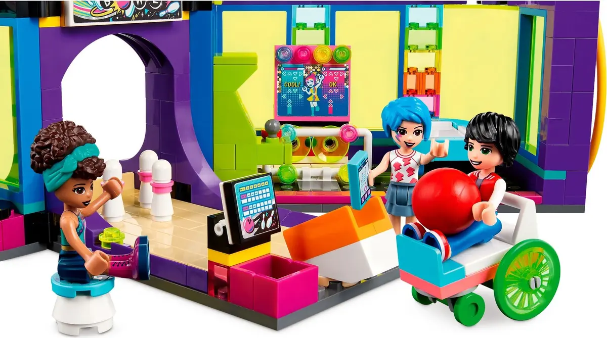 LEGO Friends 41708 Roller Disco Arcade set, image 4
