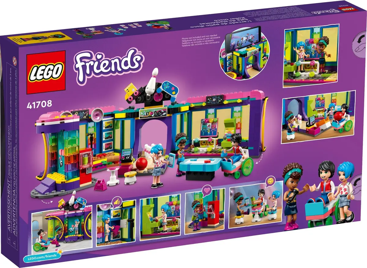 LEGO Friends 41708 Roller Disco Arcade set, image 8