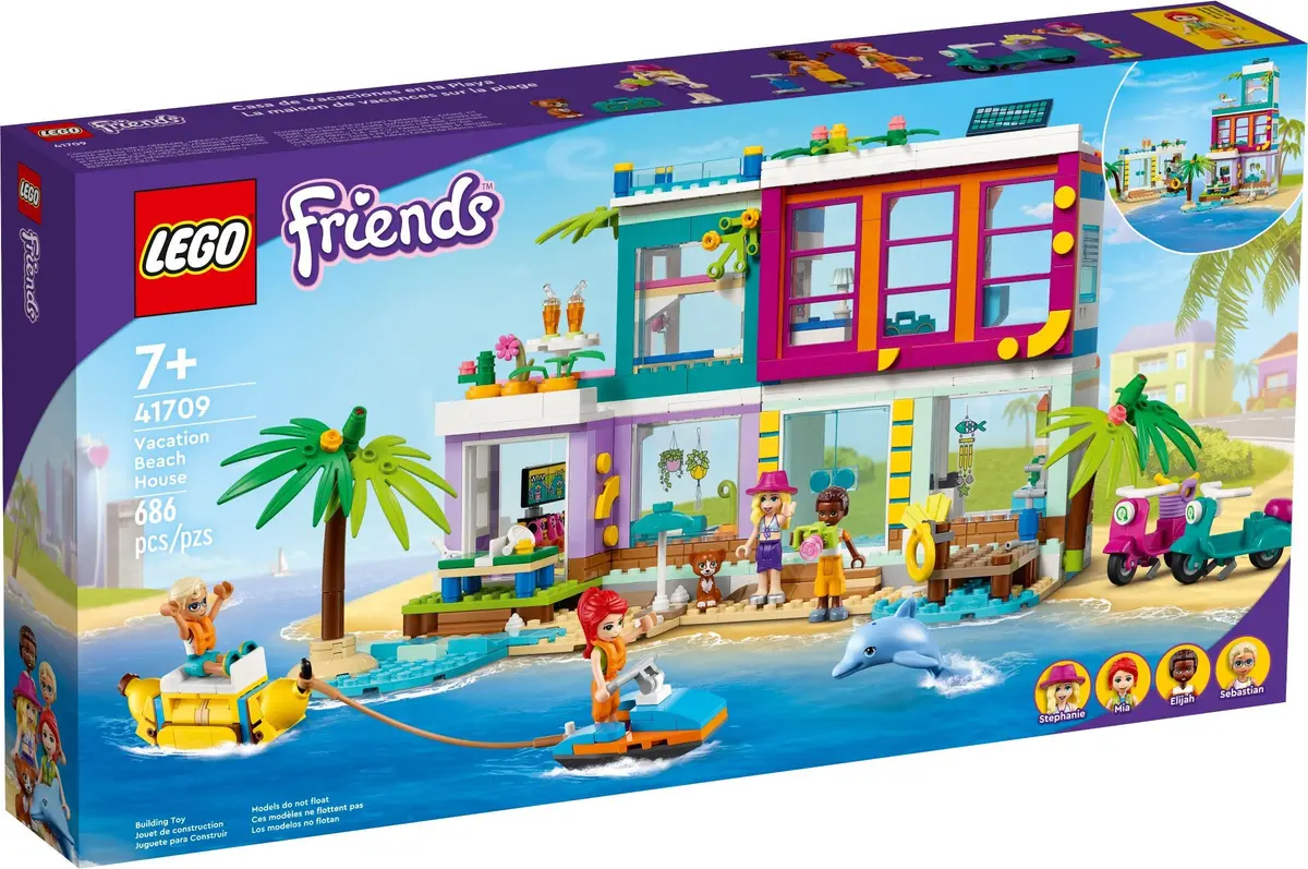 LEGO Friends 41709 Vacation Beach House set, image 2