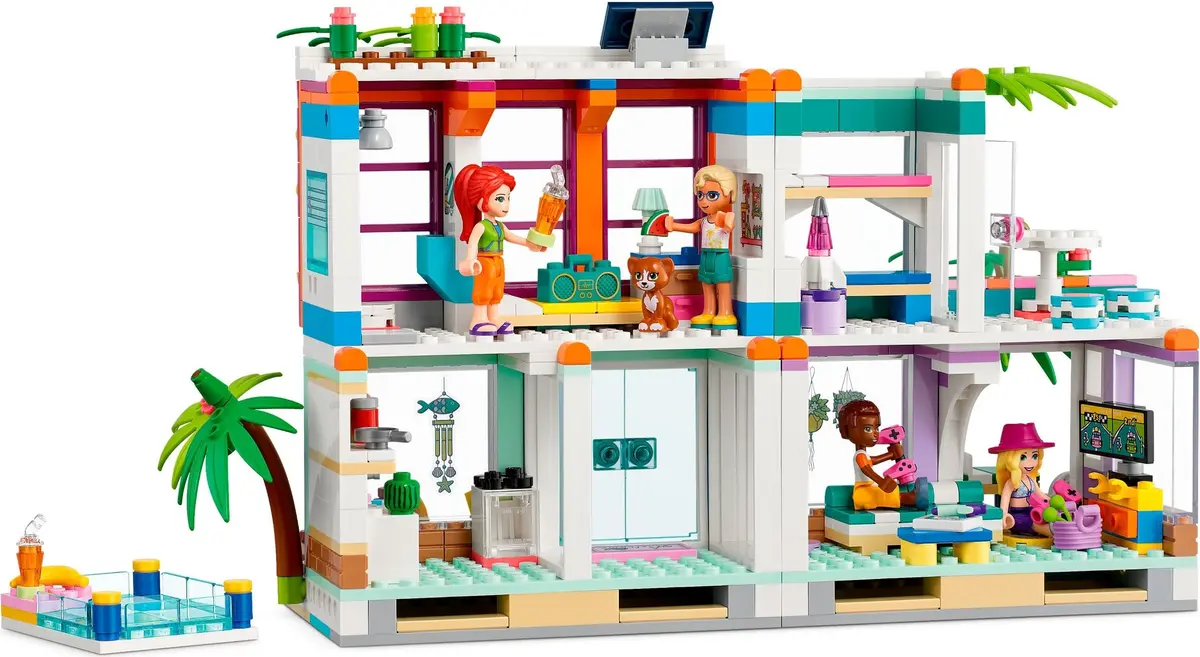 LEGO Friends 41709 Vacation Beach House set, image 5