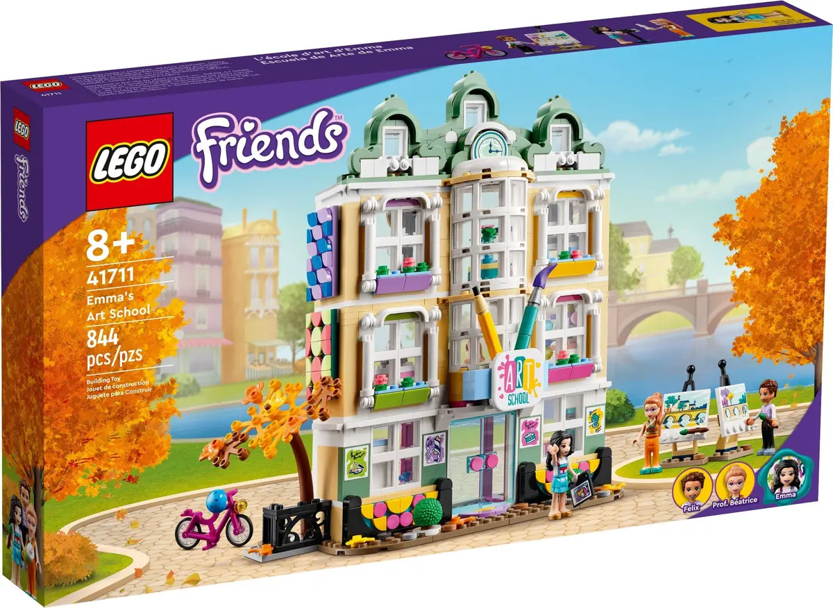 LEGO Friends 41711 Emma's Art School set, image 2