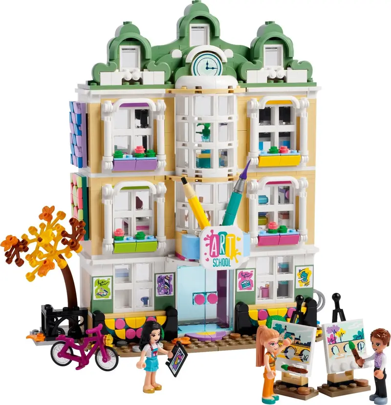 LEGO Friends 41711 Emma's Art School set