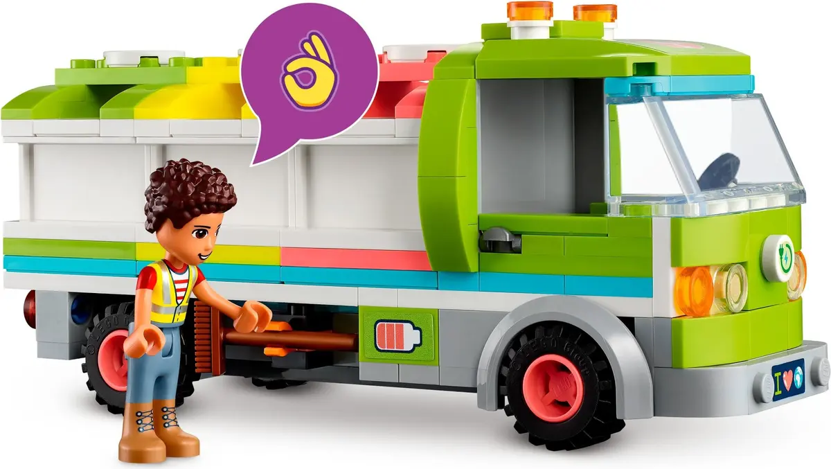 LEGO Friends 41712 Recycling Truck set, image 6