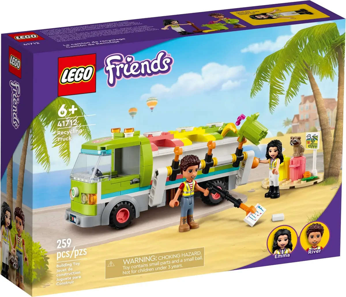 LEGO Friends 41712 Recycling Truck set, image 2