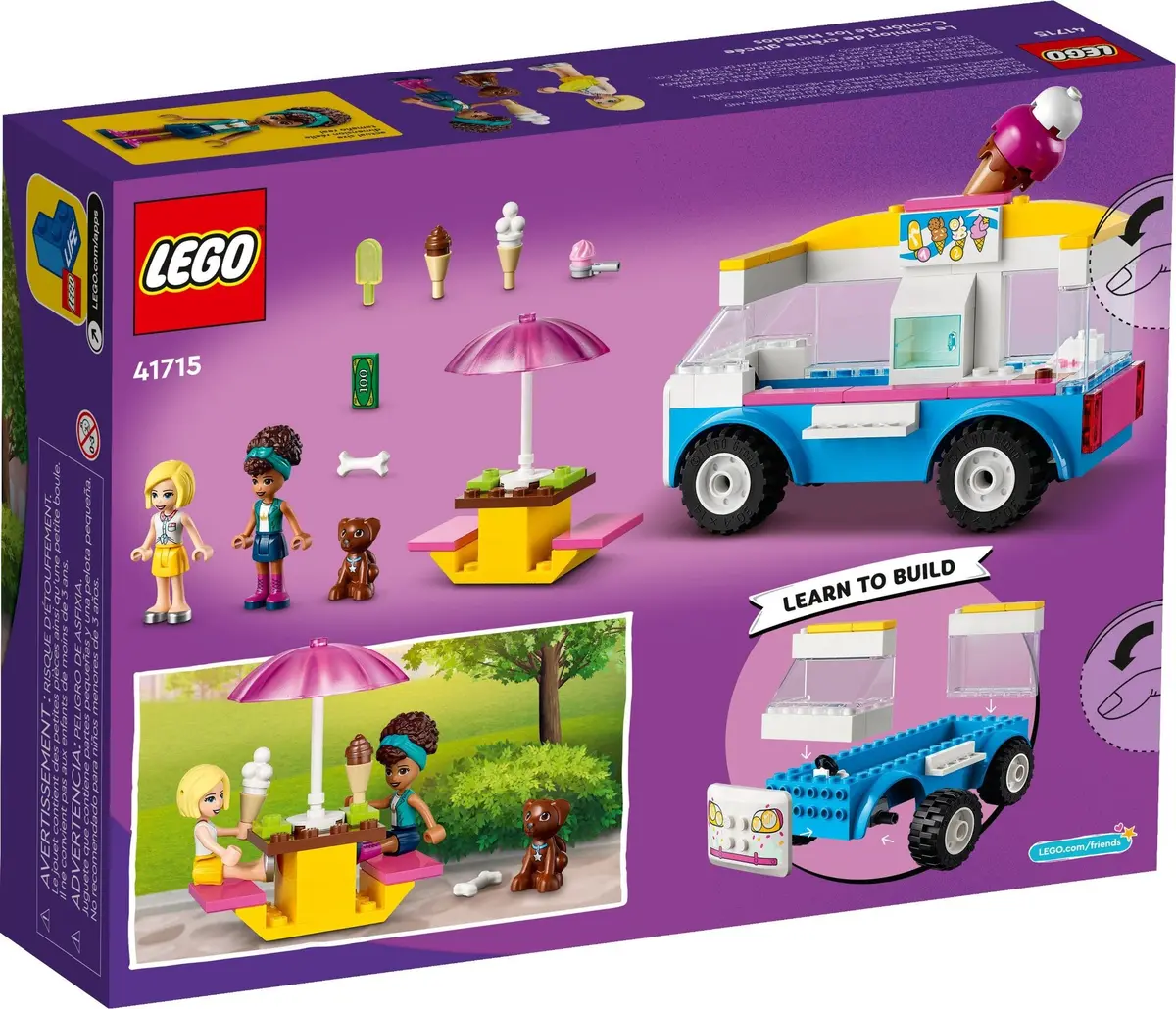 LEGO Friends 41715 Ice-Cream Truck set, image 6