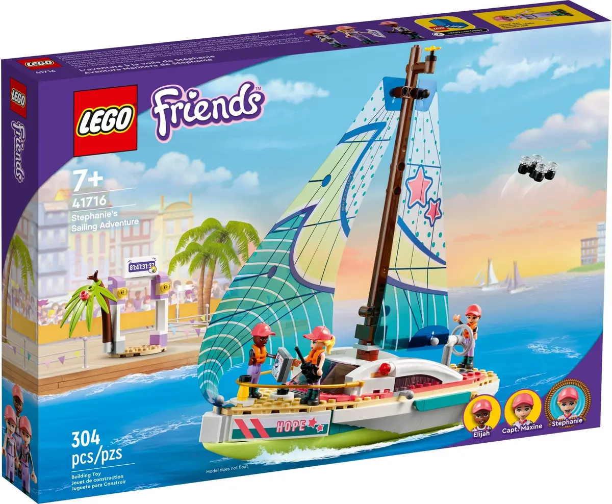 LEGO Friends 41716 Stephanie's Sailing Adventure set, image 2