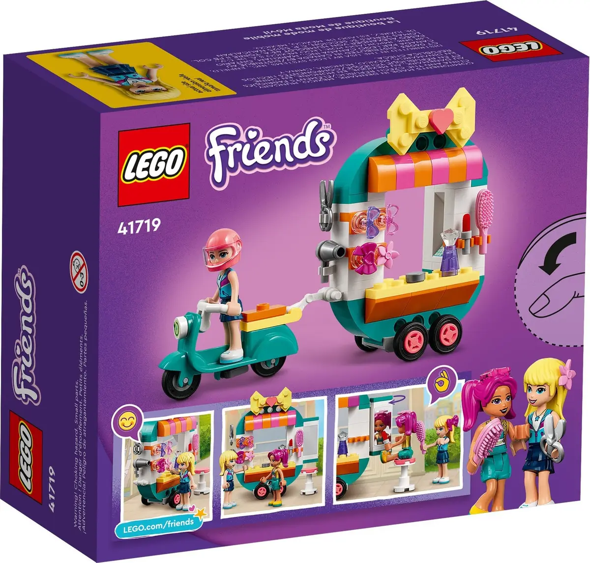 LEGO Friends 41719 Mobile Fashion Boutique set, image 6