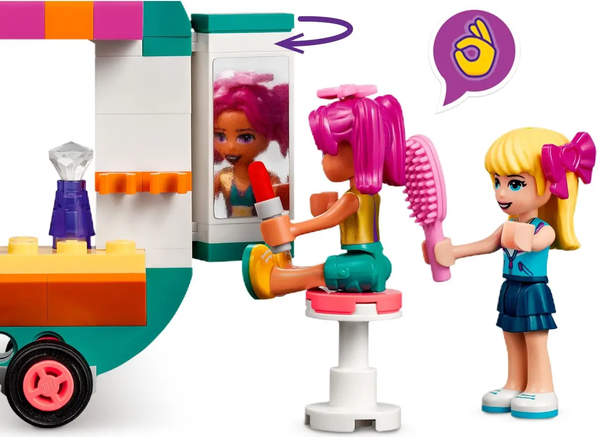 LEGO Friends 41719 Mobile Fashion Boutique set, image 4