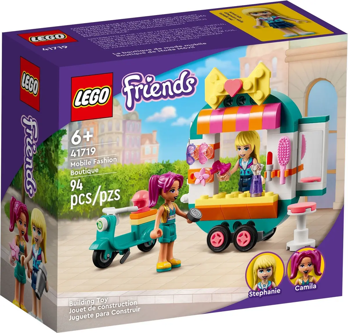 LEGO Friends 41719 Mobile Fashion Boutique set, image 2