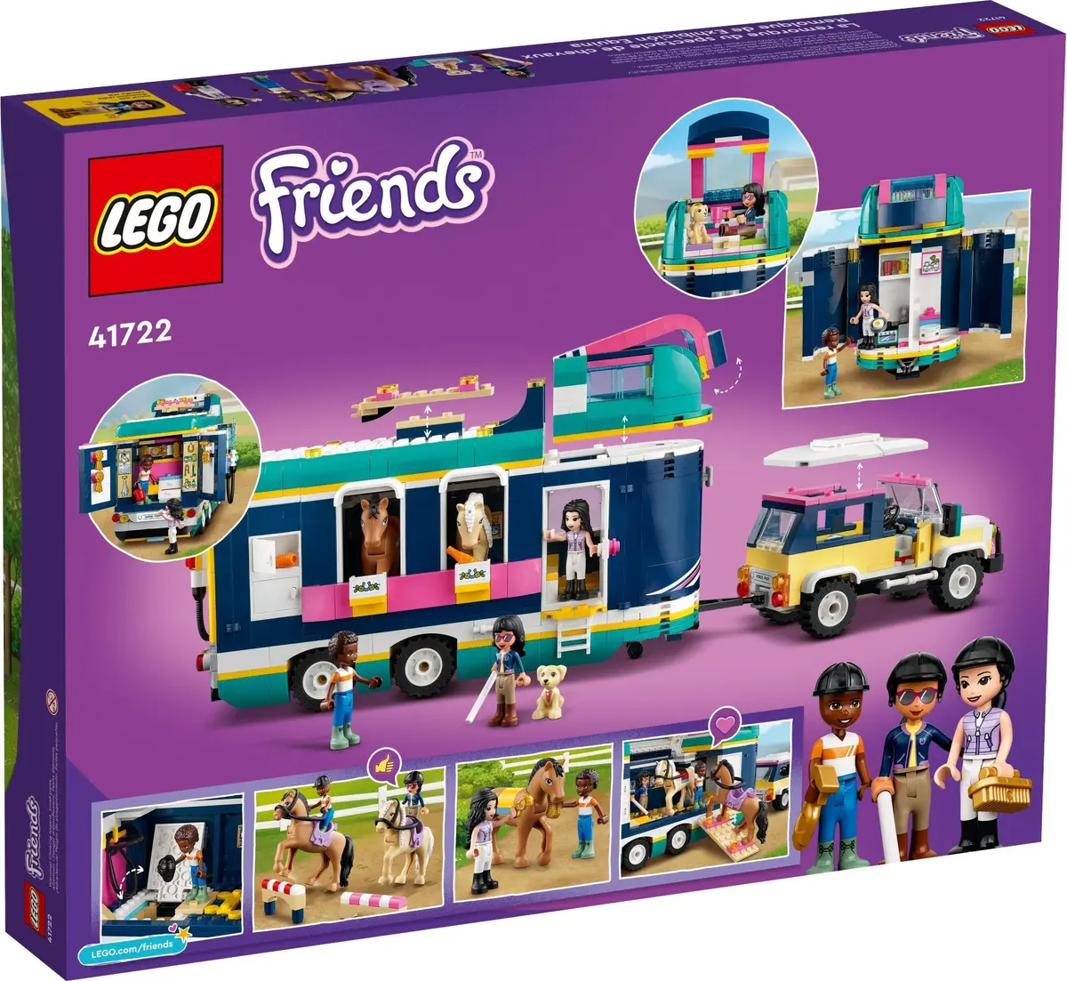 LEGO Friends 41722 Horse Show Trailer set, image 10
