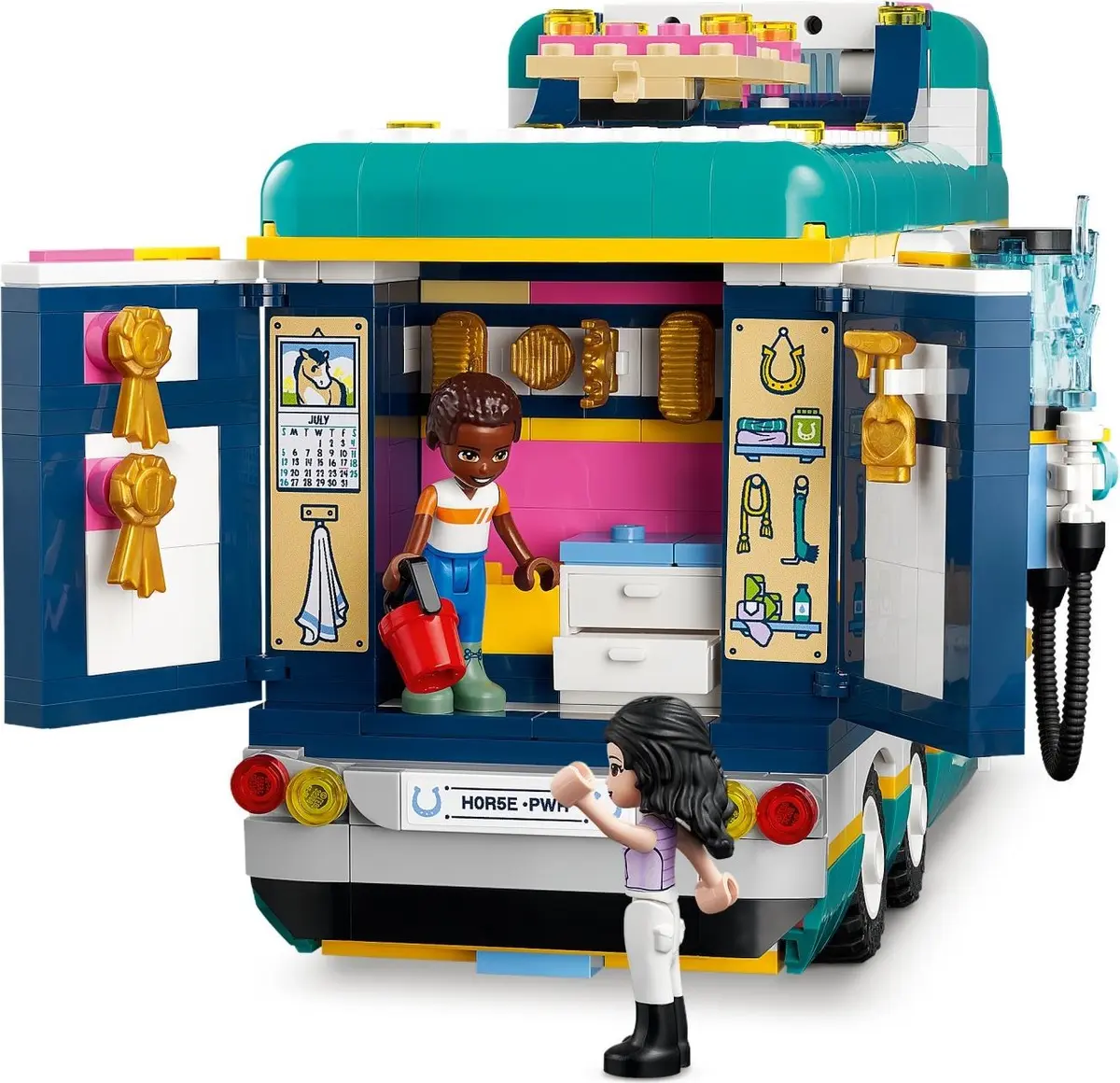 LEGO Friends 41722 Horse Show Trailer set, image 6