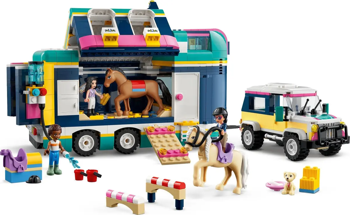 LEGO Friends 41722 Horse Show Trailer set, image 4