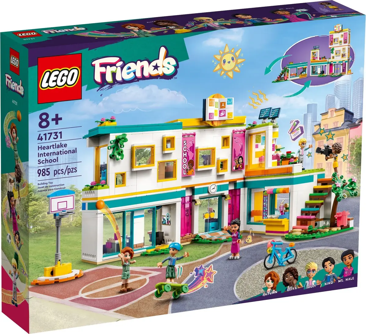 LEGO Friends 41731 Heartlake International School set, image 2