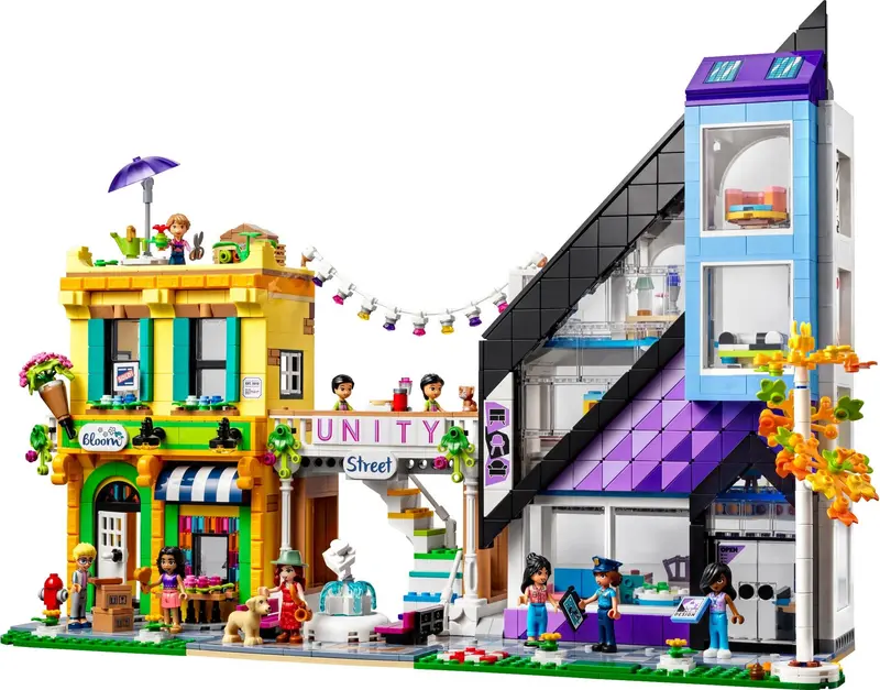 LEGO Friends 41732 Downtown Flower and Design Stores set