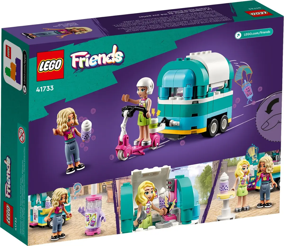 LEGO Friends 41733 Mobile Bubble Tea Shop set, image 6