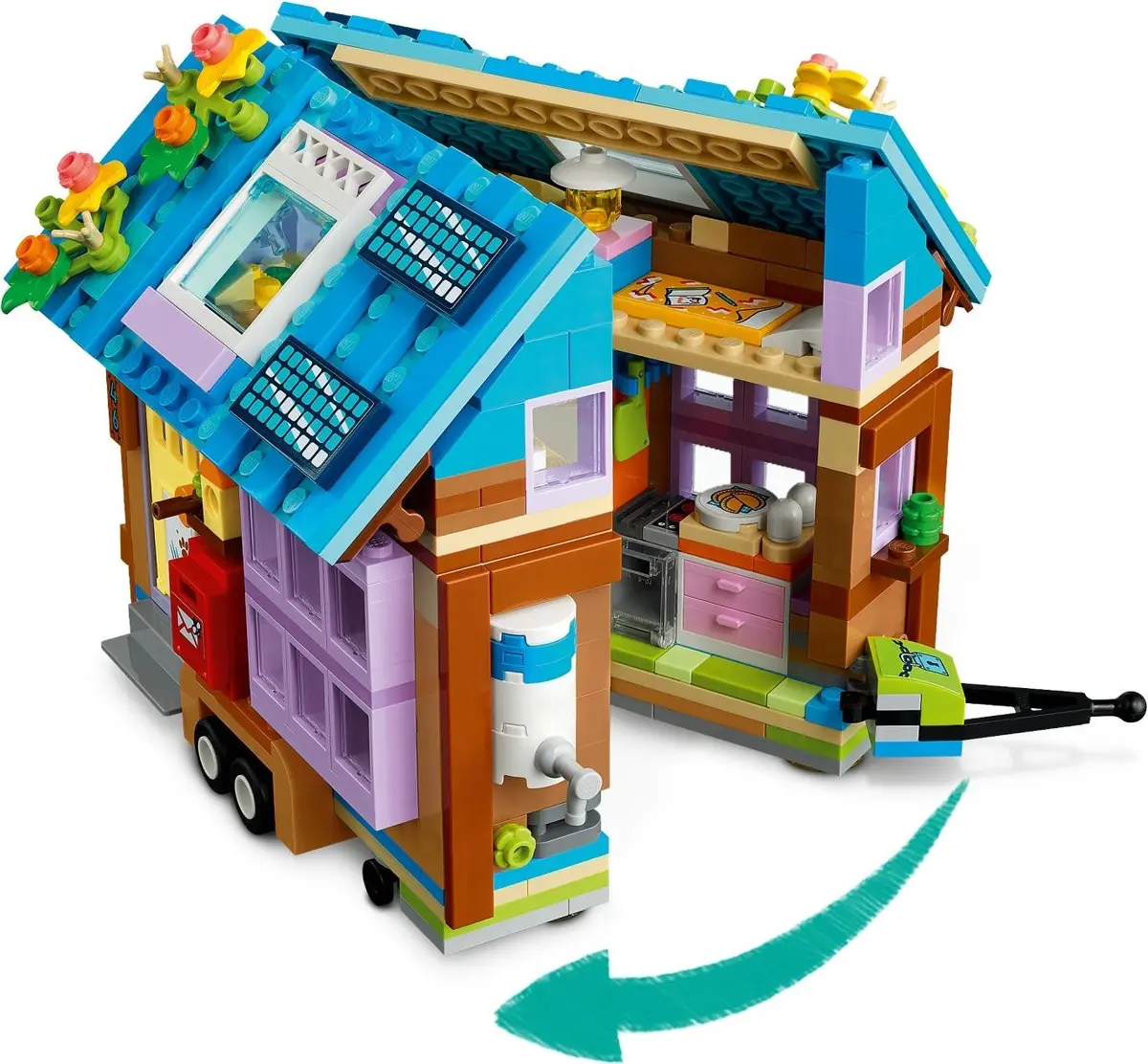 LEGO Friends 41735 Mobile Tiny House set, image 7