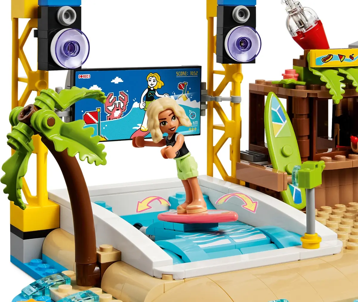 LEGO Friends 41737 Beach Amusement Park set, image 5