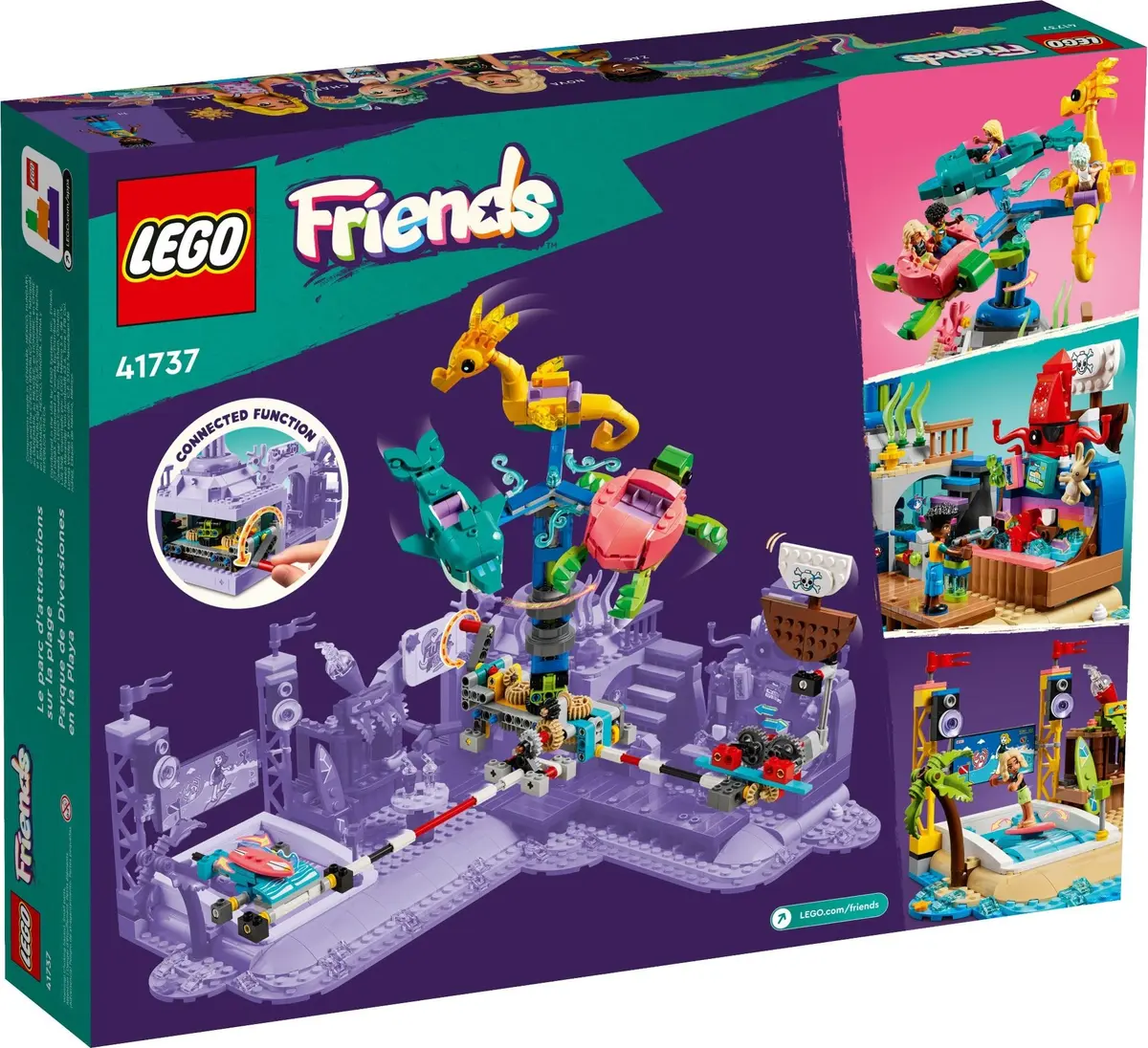LEGO Friends 41737 Beach Amusement Park set, image 8