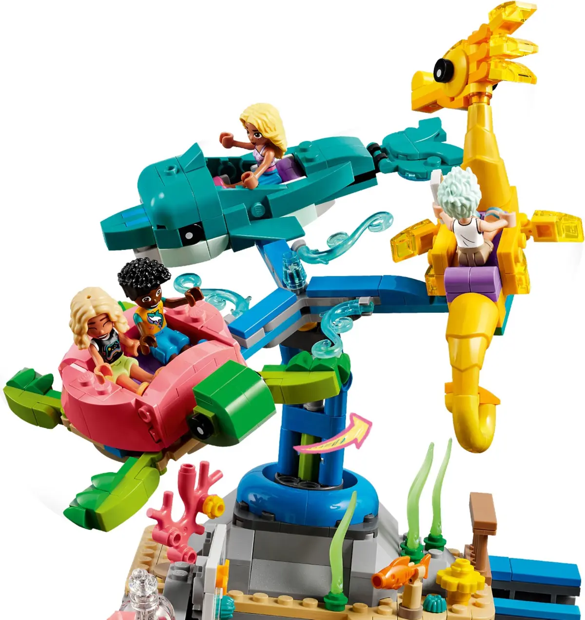 LEGO Friends 41737 Beach Amusement Park set, image 3