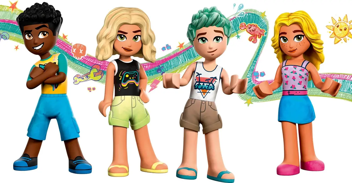 LEGO Friends 41737 Beach Amusement Park set, image 6