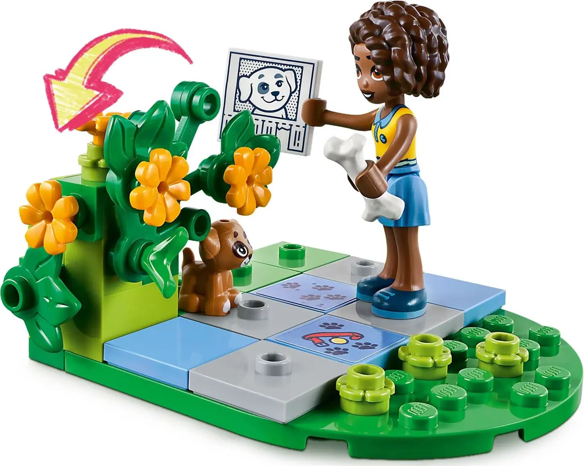 LEGO Friends 41738 Dog Rescue Bike set, image 6