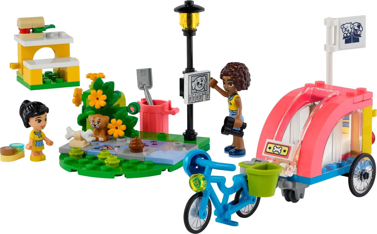 LEGO Friends 41738 Dog Rescue Bike set