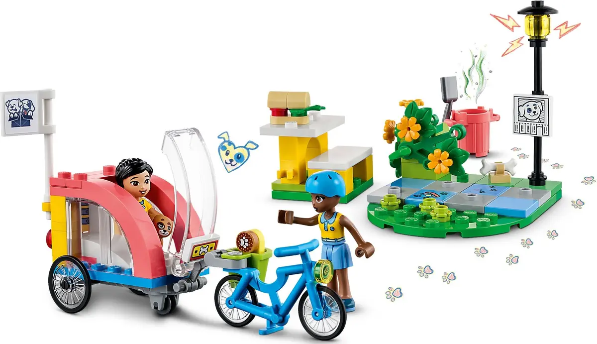 LEGO Friends 41738 Dog Rescue Bike set, image 3