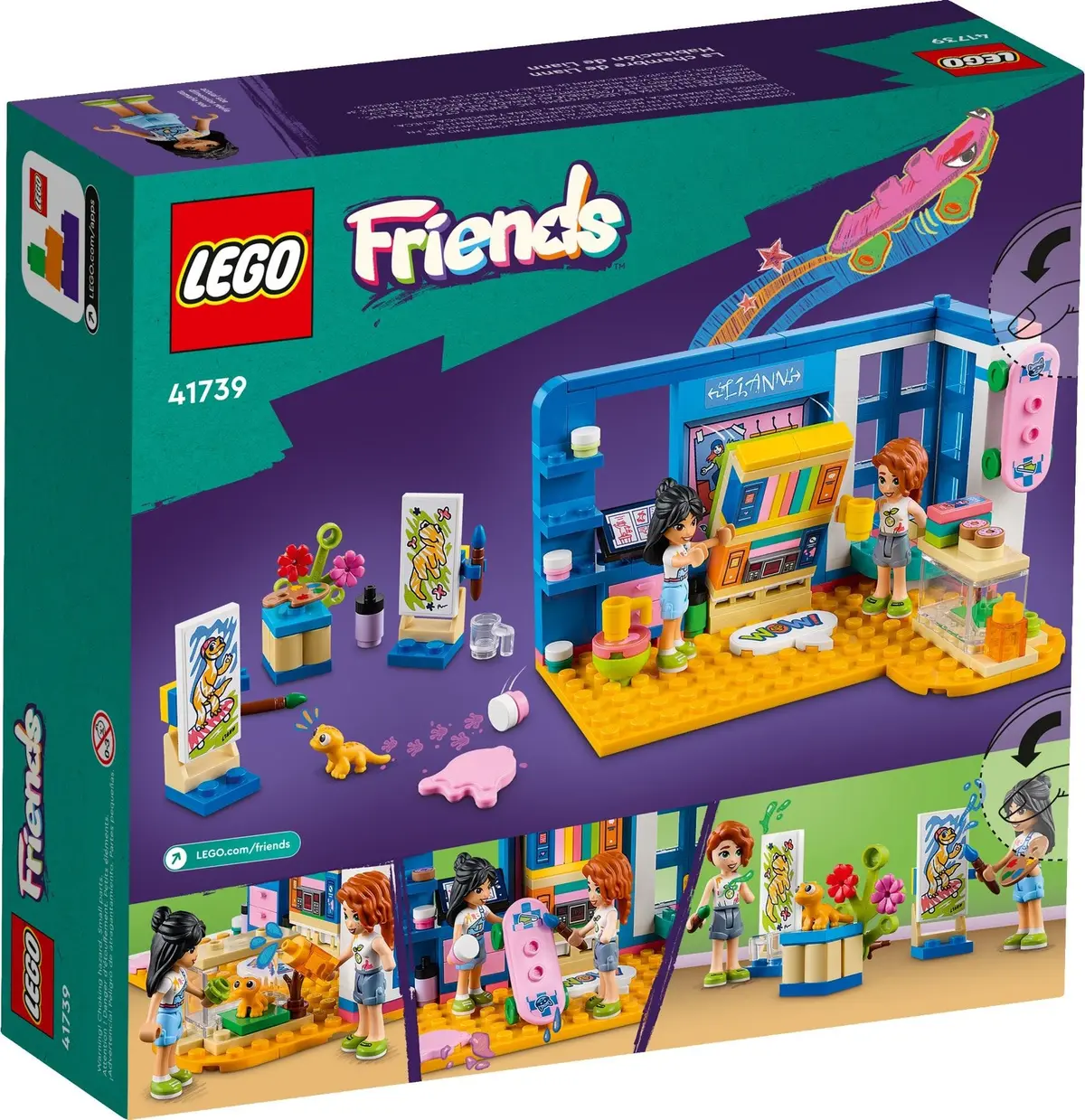 LEGO Friends 41739 Liann's Room set, image 7