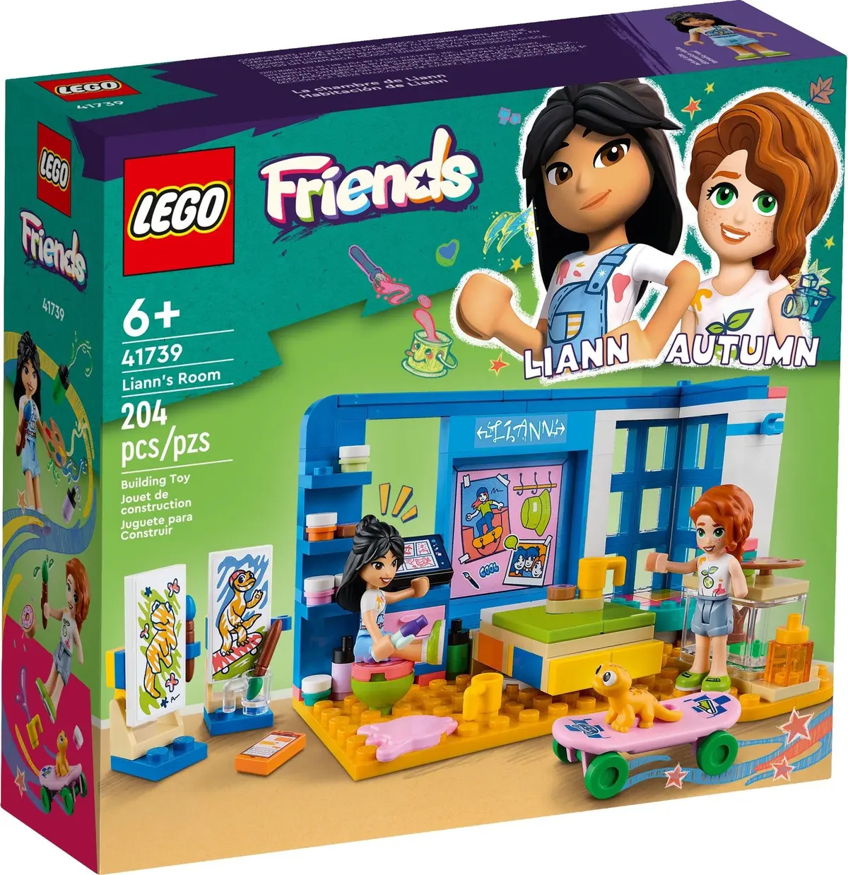 LEGO Friends 41739 Liann's Room set, image 2