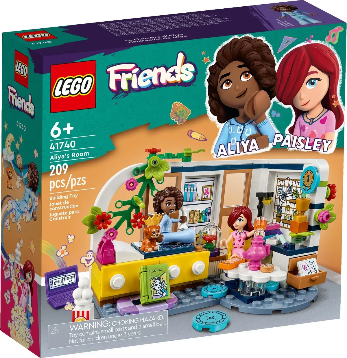 LEGO Friends 41740 Aliya's Room set, image 2