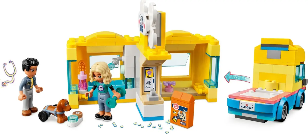 LEGO Friends 41741 Dog Rescue Van set, image 4