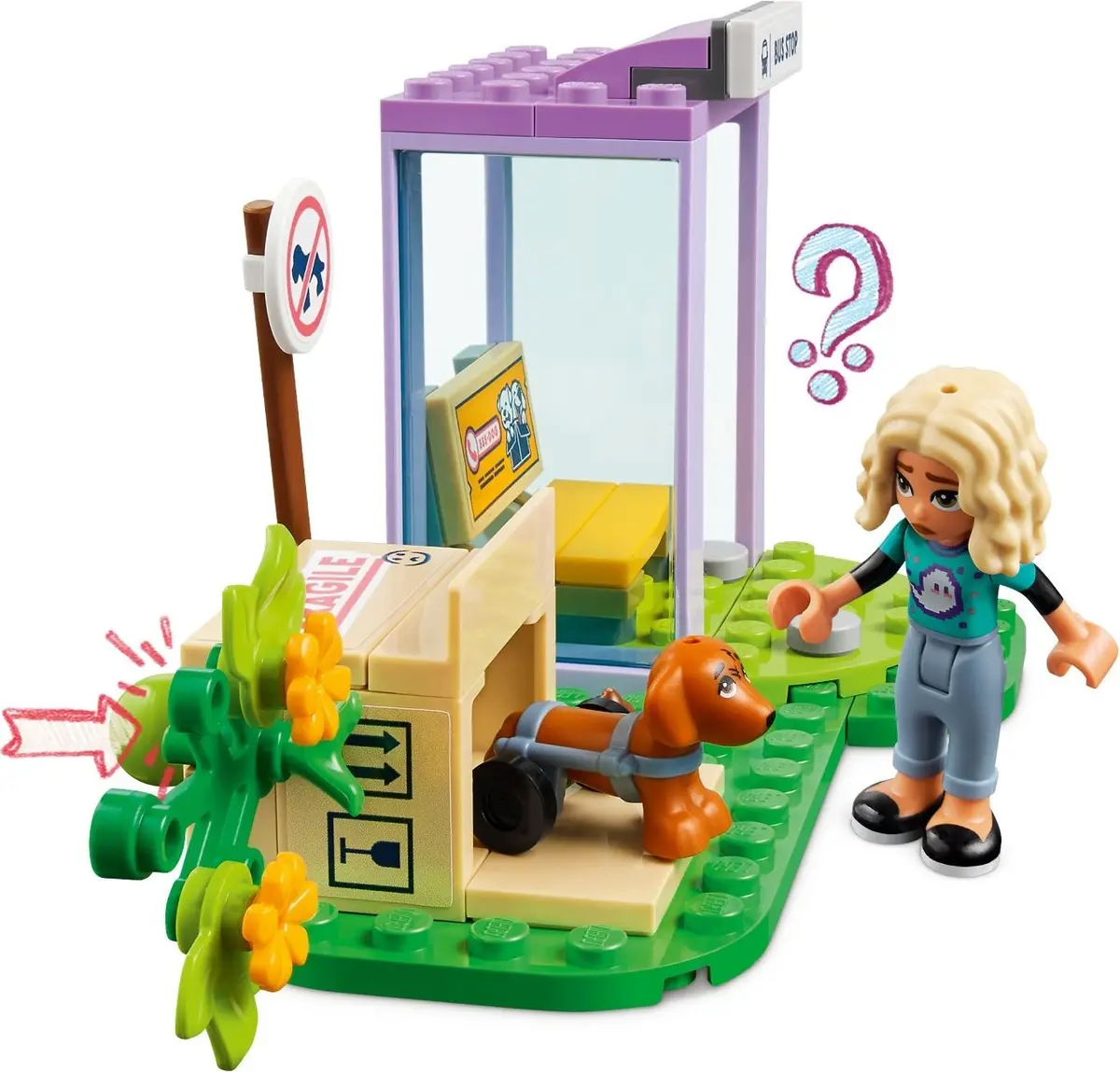 LEGO Friends 41741 Dog Rescue Van set, image 5