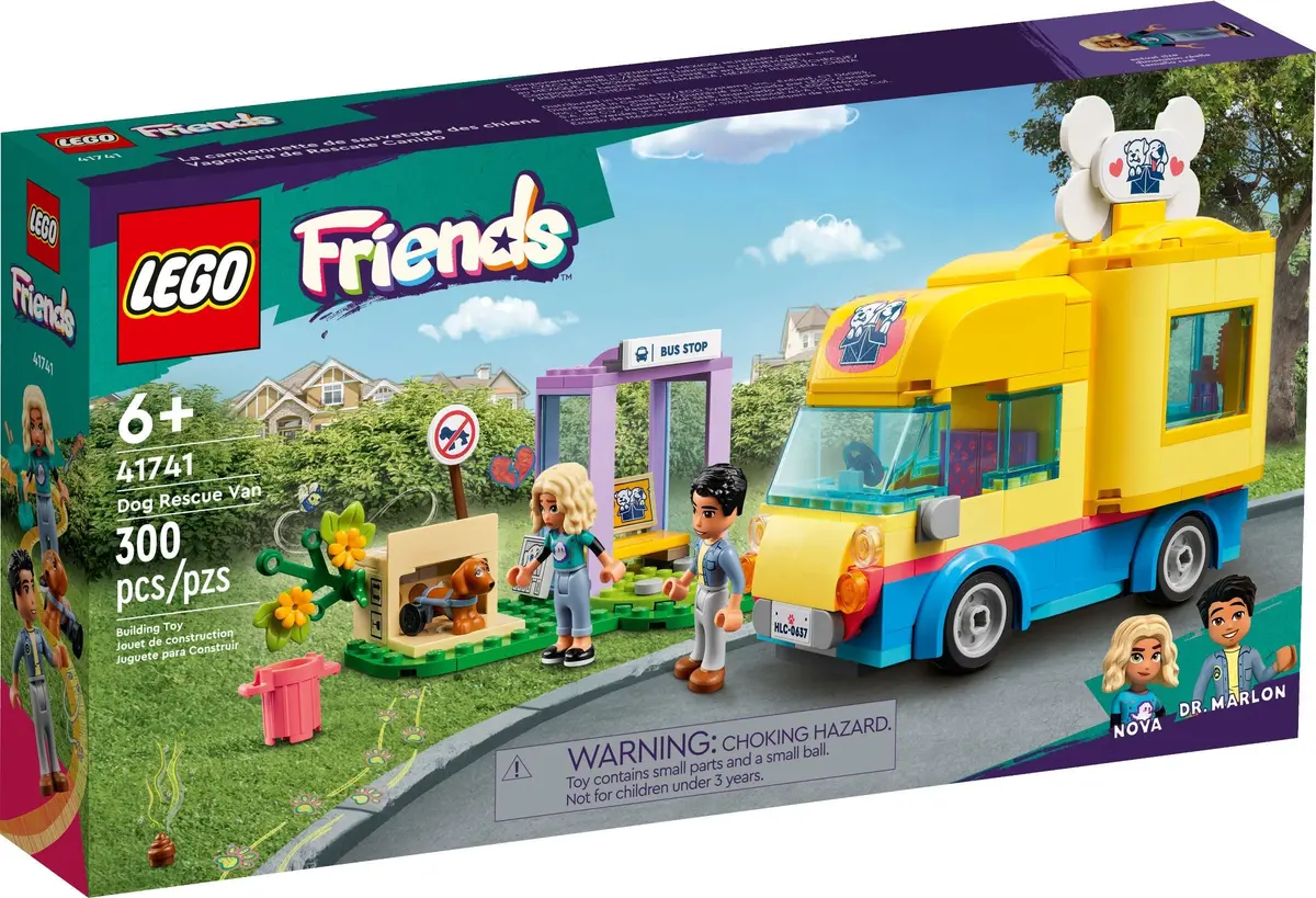 LEGO Friends 41741 Dog Rescue Van set, image 2