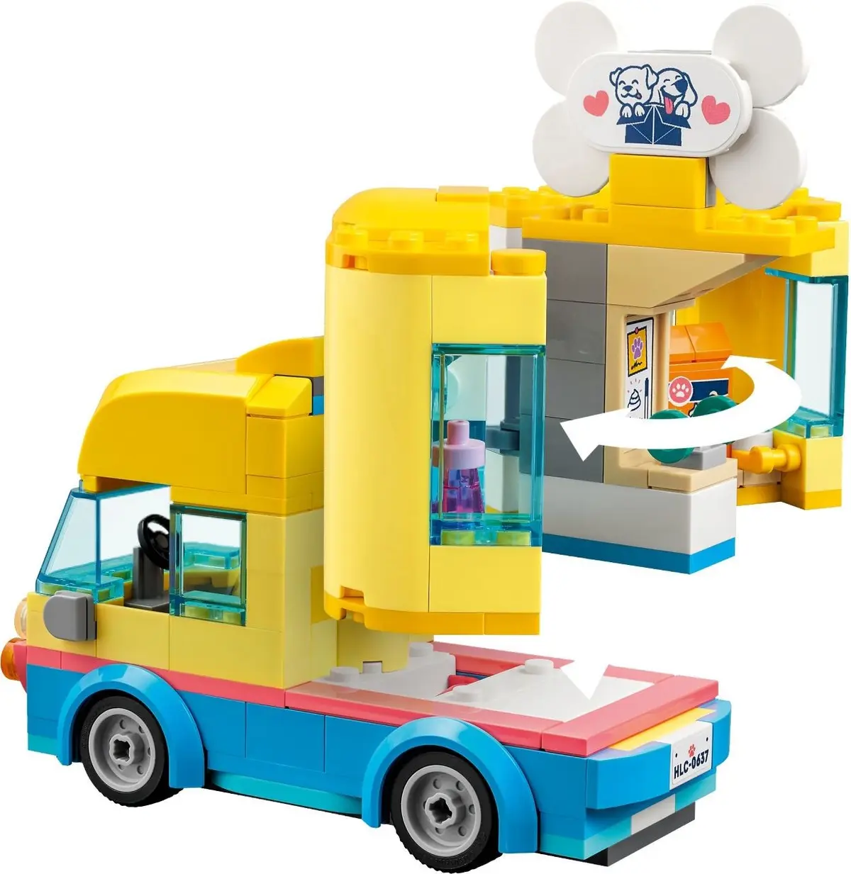 LEGO Friends 41741 Dog Rescue Van set, image 9