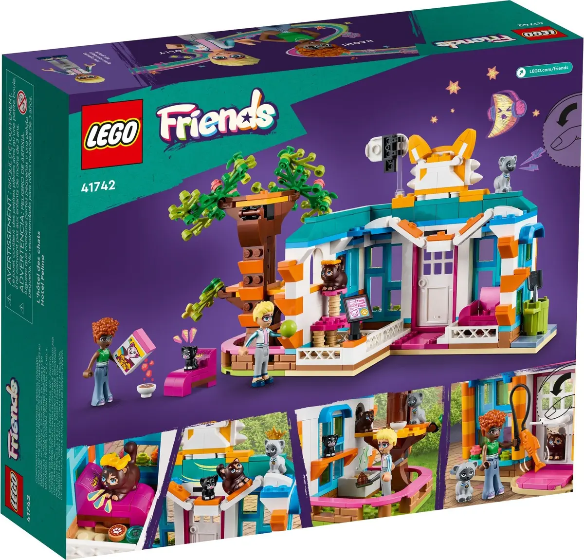 LEGO Friends 41742 Cat Hotel set, image 8