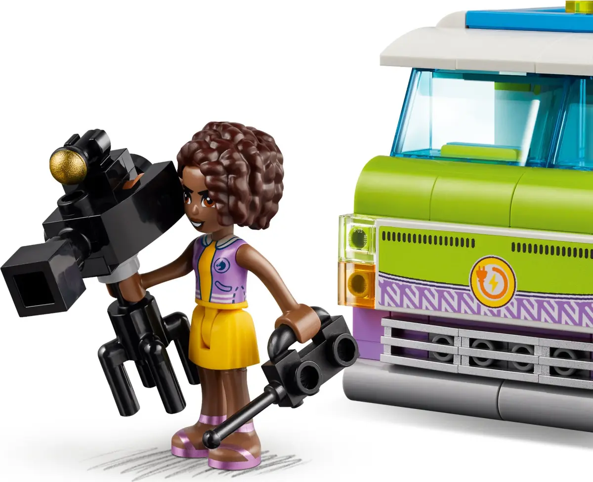 LEGO Friends 41749 Newsroom Van set, image 6