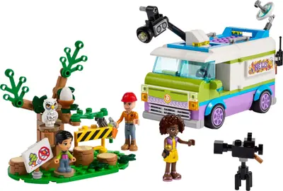LEGO Friends 41749 Newsroom Van set