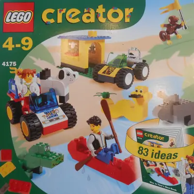 LEGO Creator 4175 Adventures with Max and Tina set