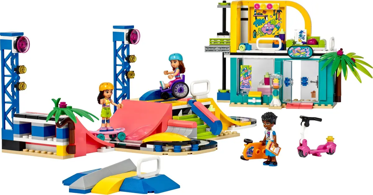 LEGO Friends 41751 Skate Park set