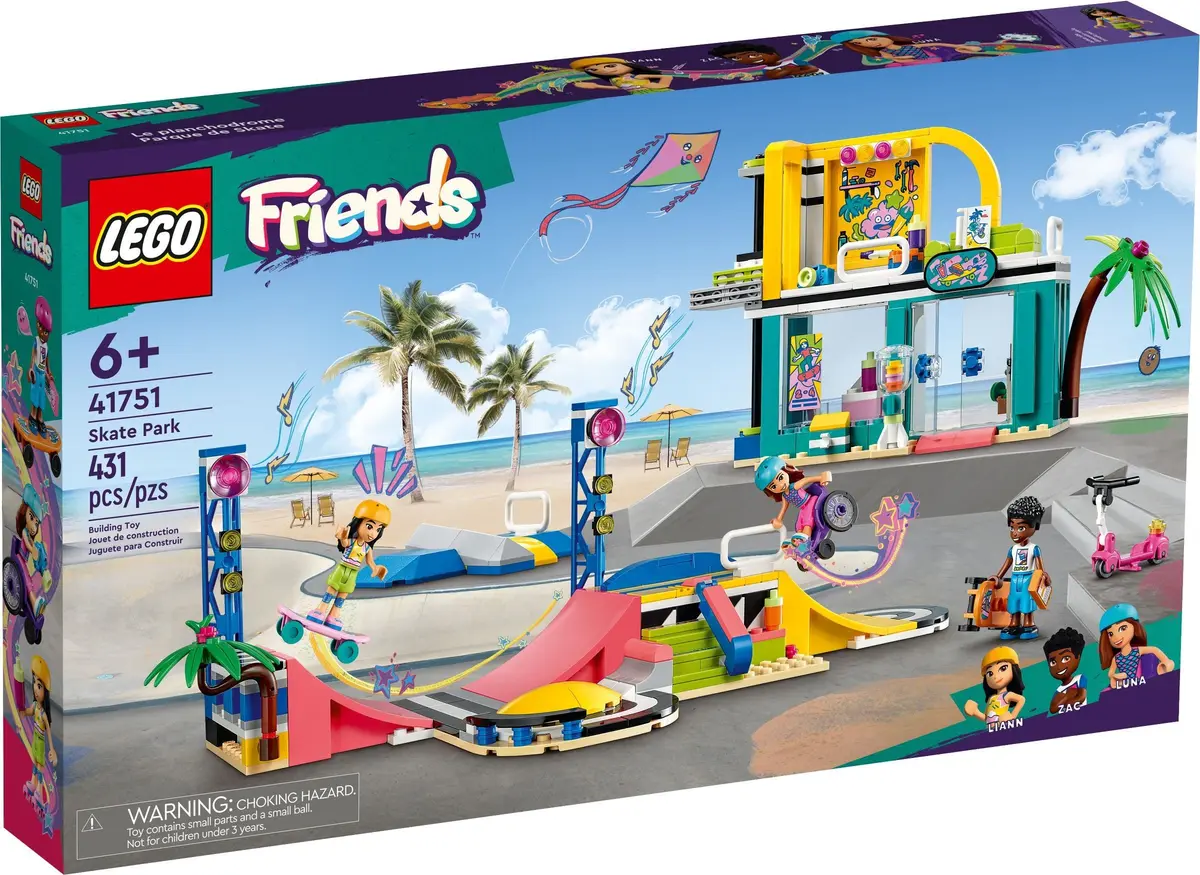 LEGO Friends 41751 Skate Park set, image 2