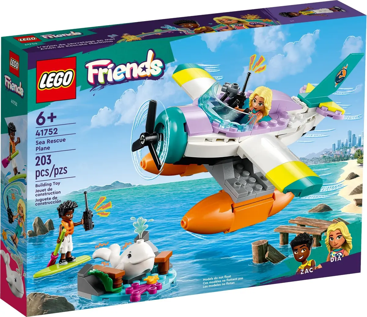 LEGO Friends 41752 Sea Rescue Plane set, image 2