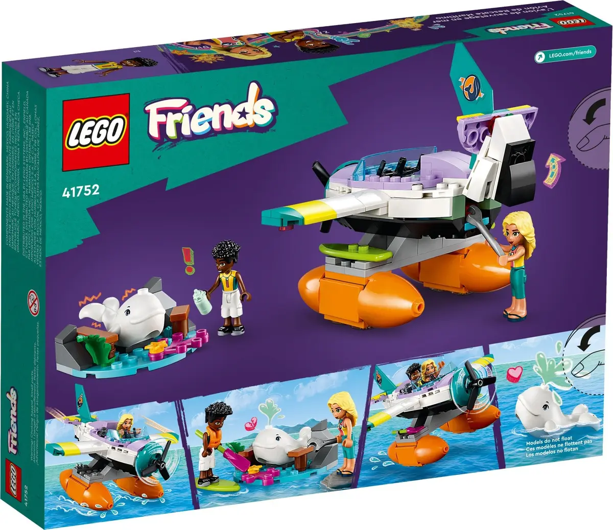 LEGO Friends 41752 Sea Rescue Plane set, image 7
