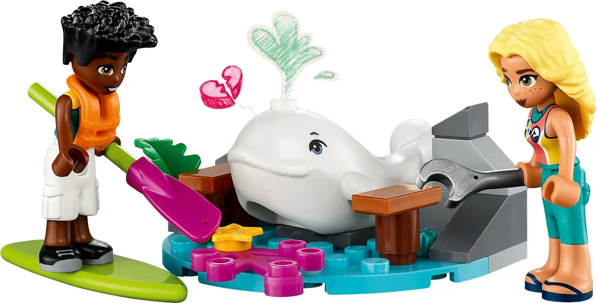 LEGO Friends 41752 Sea Rescue Plane set, image 5