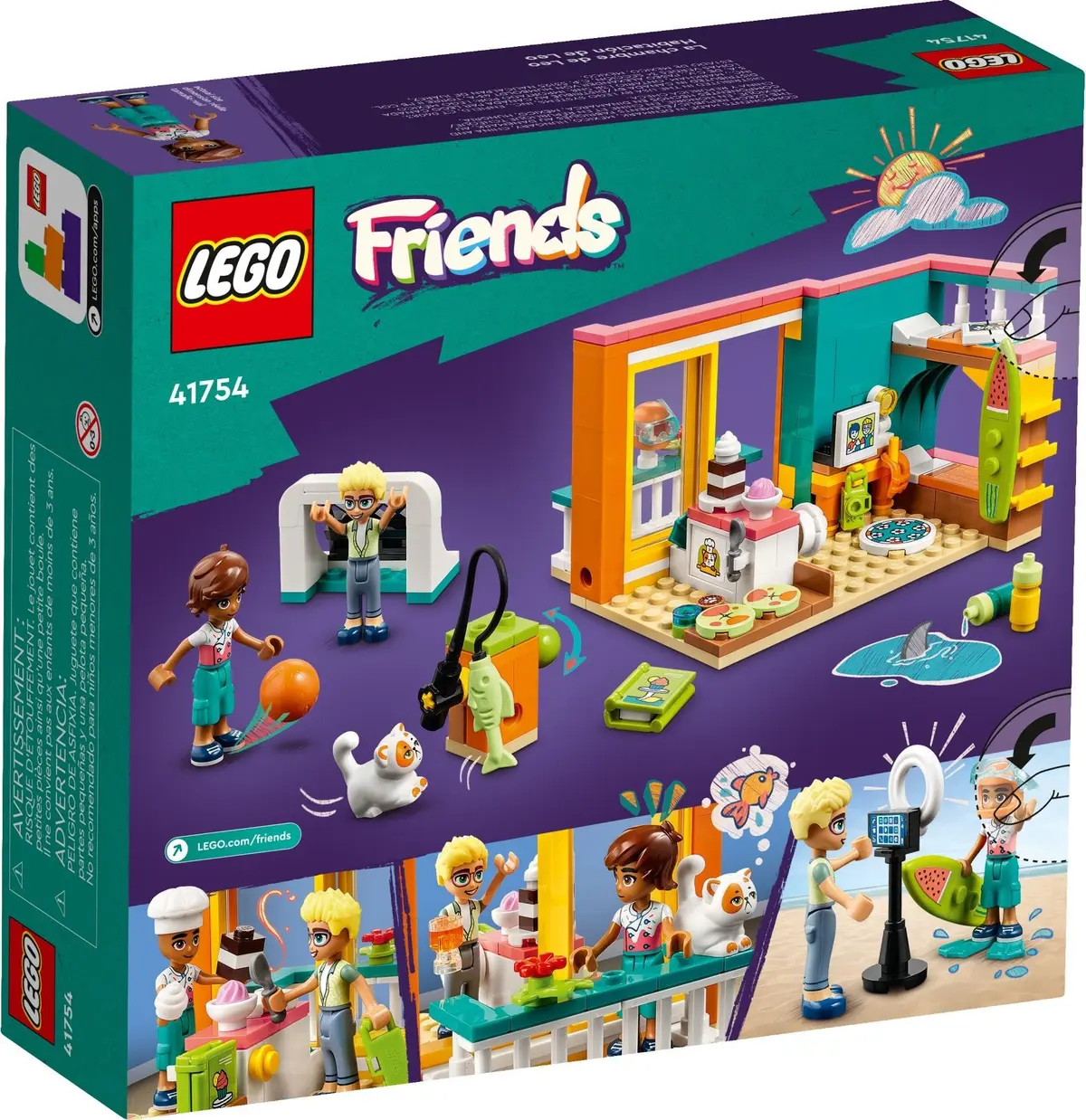 LEGO Friends 41754 Leo's Room set, image 7