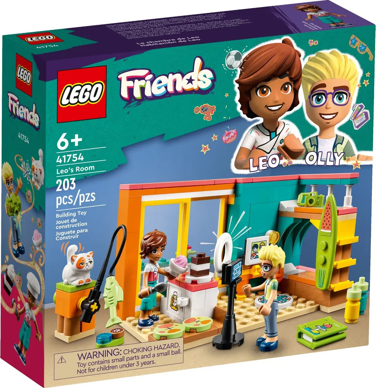 LEGO Friends 41754 Leo's Room set, image 2