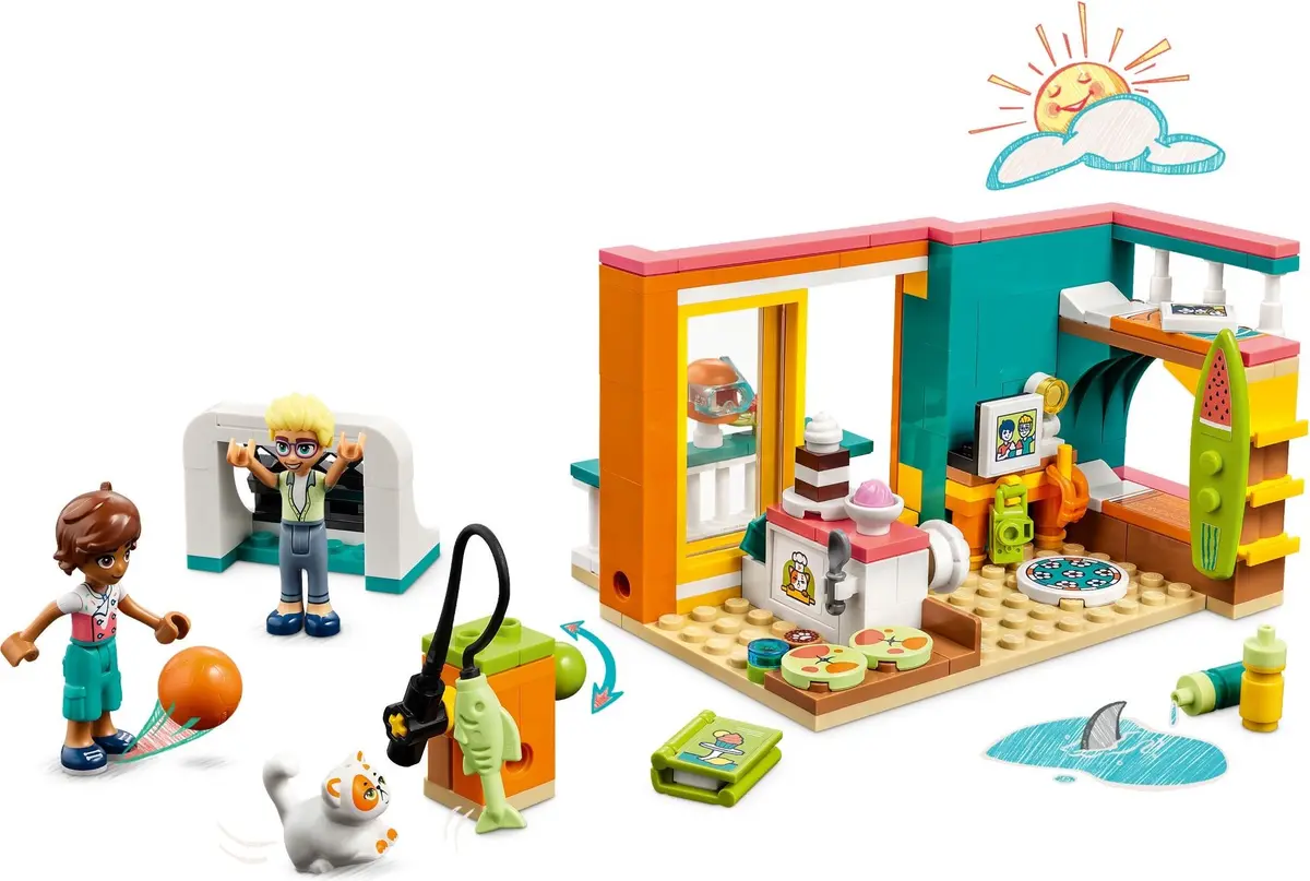 LEGO Friends 41754 Leo's Room set, image 3